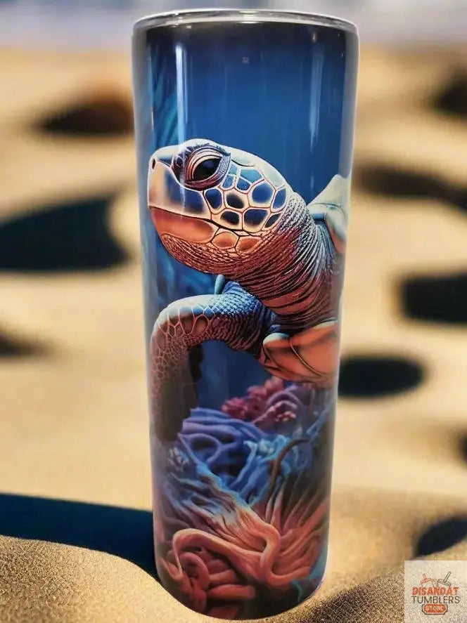 Sea Turtle 20oz Tumbler DisAnDat