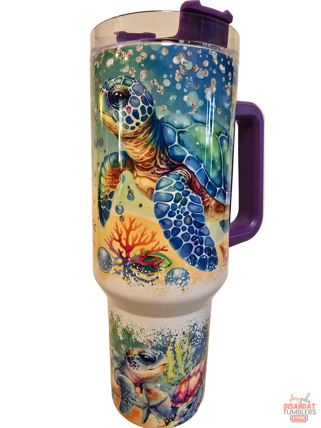 Sea Turtle 🐢 40oz Tumbler Dis An Dat Tumbler Store