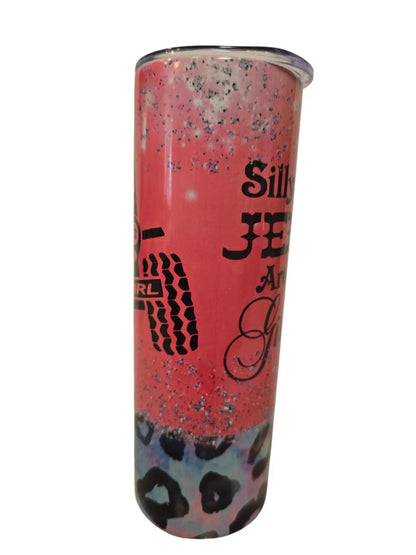 Silly Boys, Jeeps Are for Girls 20oz Tumbler DisAnDat