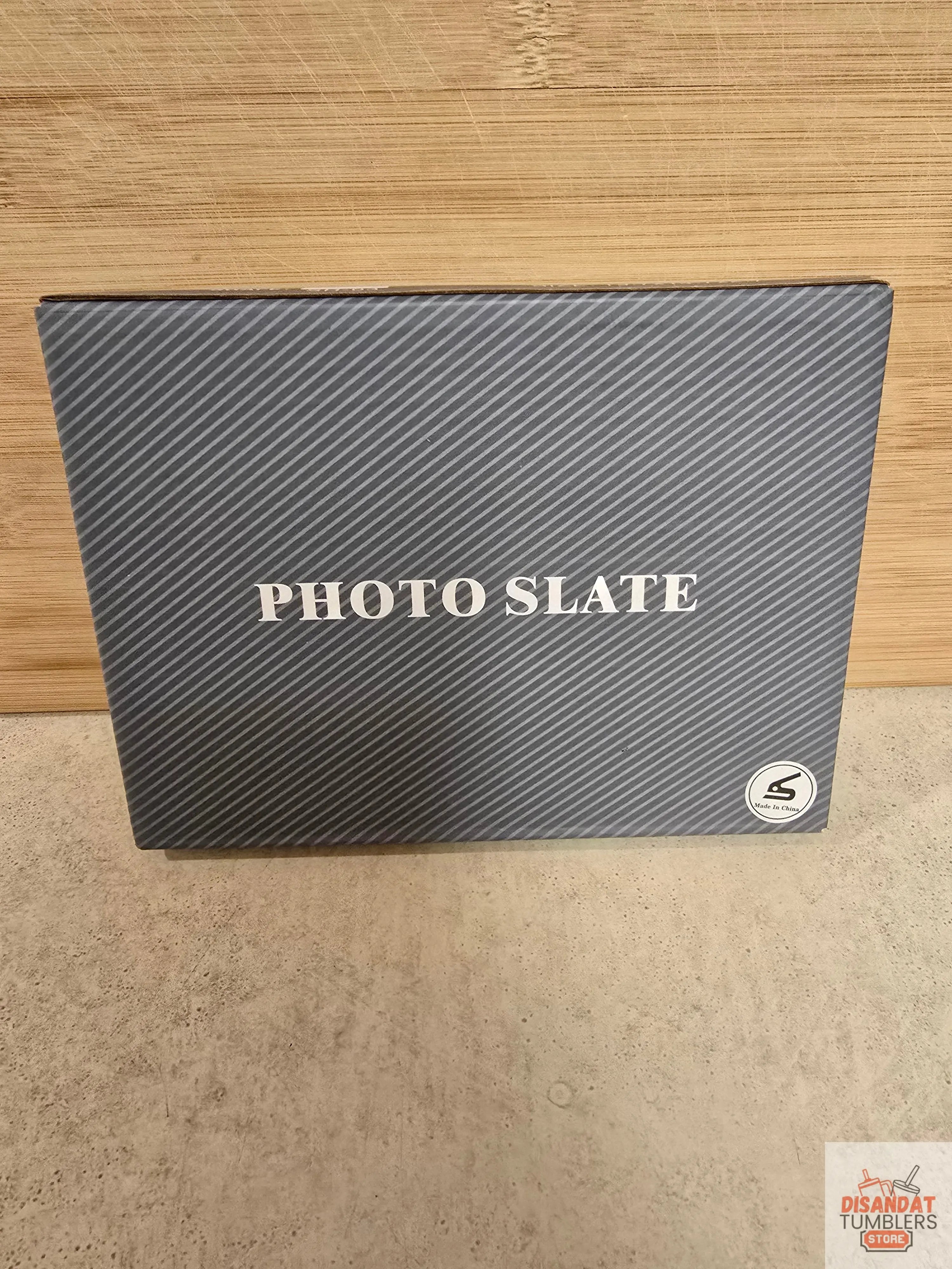 Custom Slate Photo Frame | Personalized with Your Photo Dis An Dat Tumbler Store