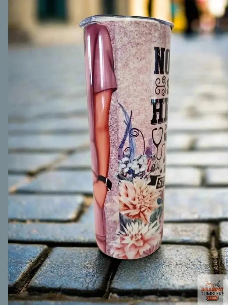 Some Wear Stethoscope 20oz Tumbler - Dis An Dat Tumbler Store