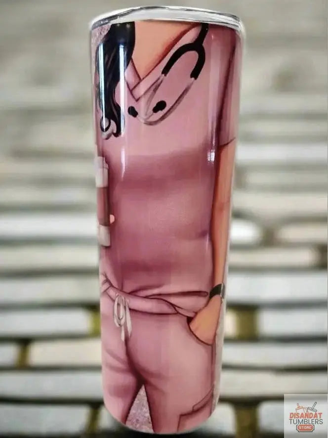 Some Wear Stethoscope 20oz Tumbler - Dis An Dat Tumbler Store
