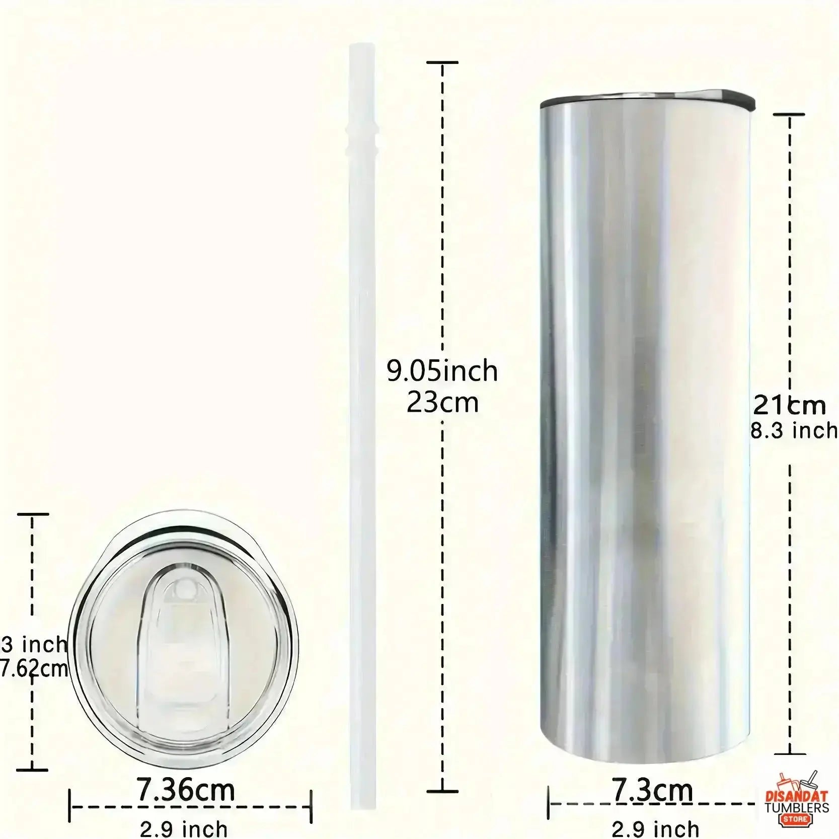 Green Santa Christmas 20oz Tumbler - Eco-Friendly Reusable - Dis An Dat Tumbler Store