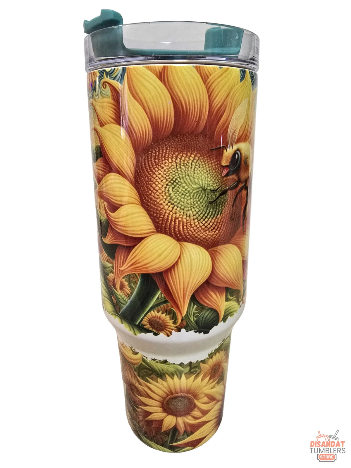Sunflower🌻 Bumble Bee 🐝 40oz Tumbler Dis An Dat Tumbler Store
