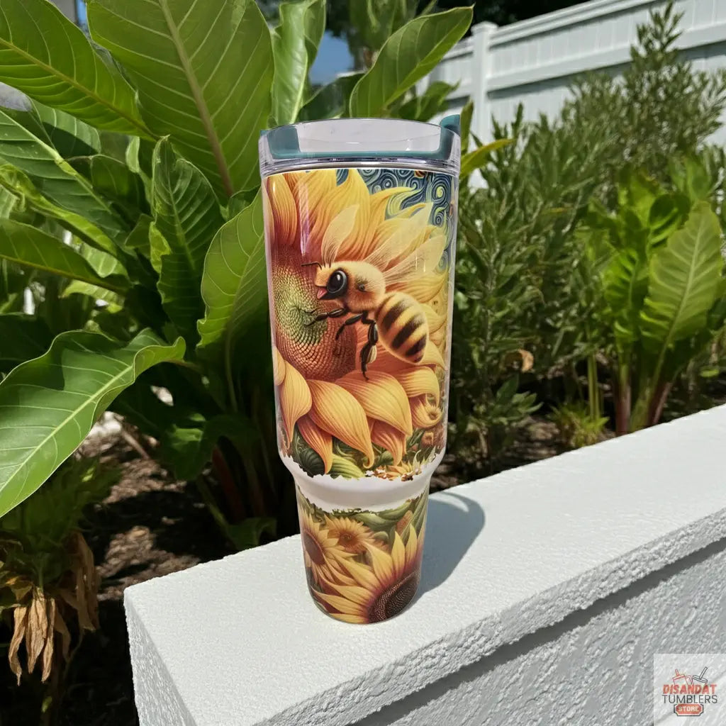 Sunflower🌻 Bumble Bee 🐝 40oz Tumbler
