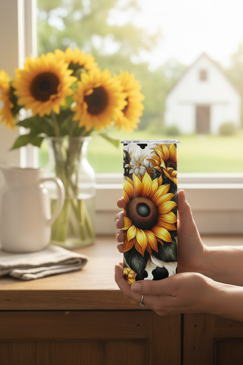 Sunflower Cow Lifestyle