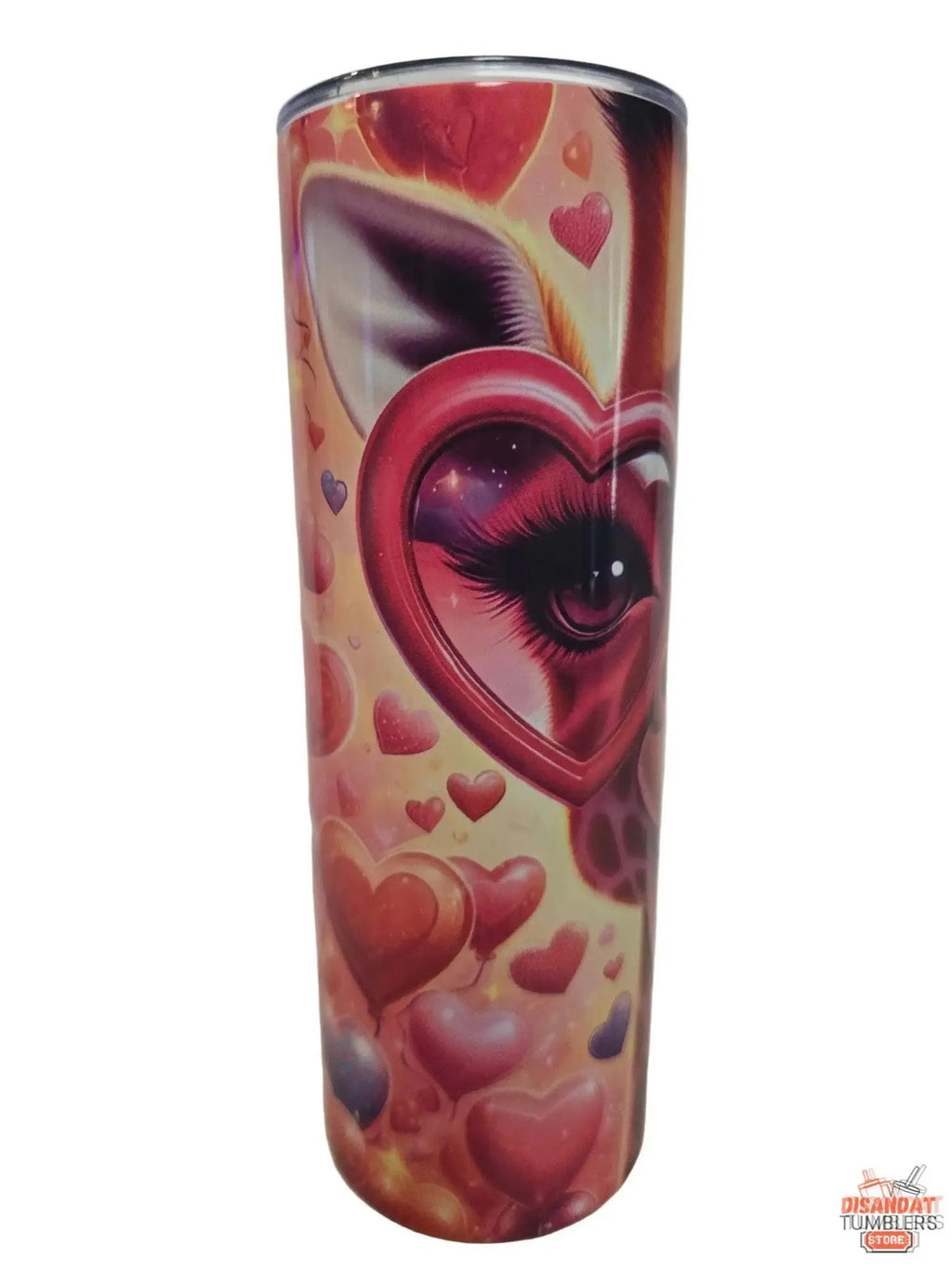 Valentine Heart Giraffe 20oz Tumbler - Dis An Dat Tumbler Store