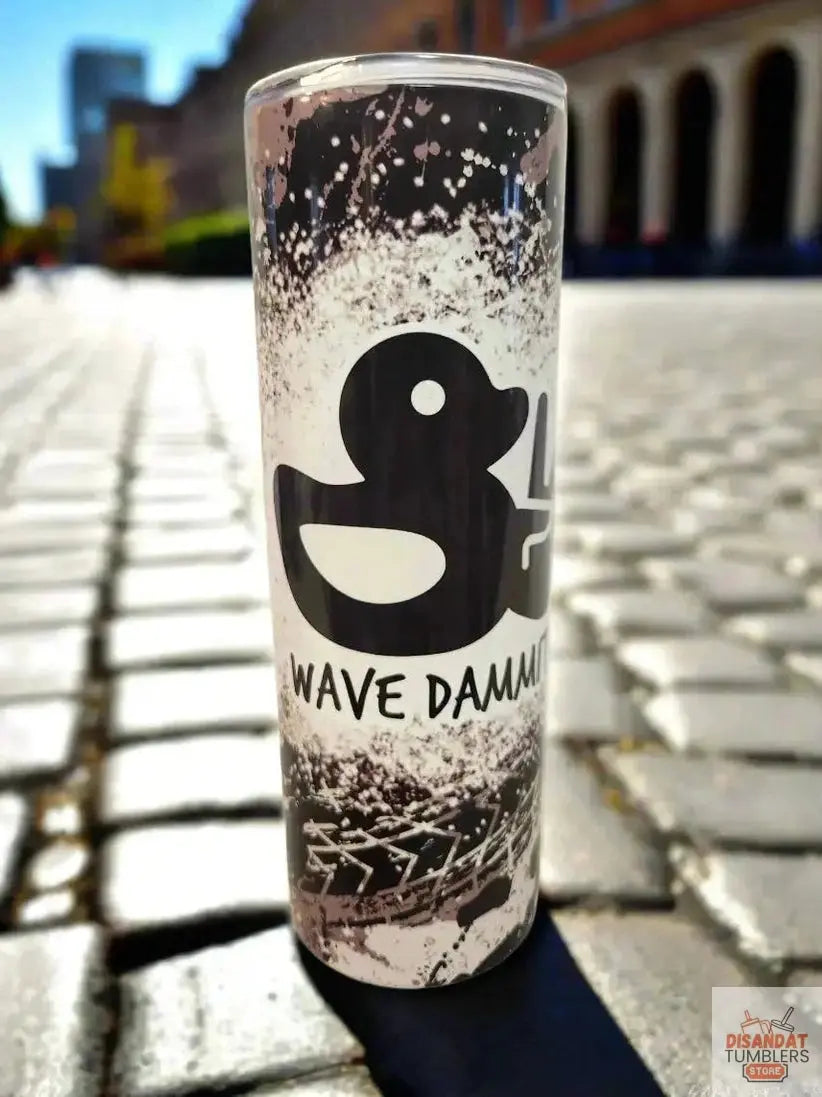 Wave Damit Duck Jeep 20oz Tumbler DisAnDat