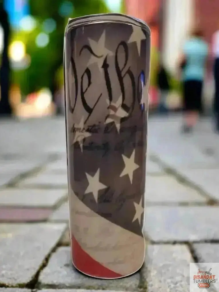We The People 20oz  Tumbler DisAnDat