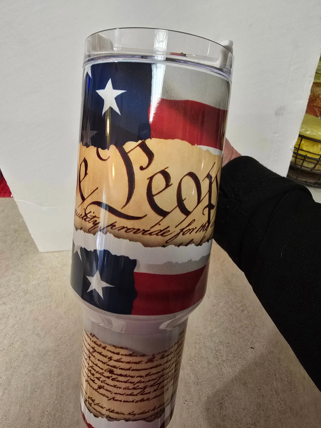 We the people Patriotic 40oz Tumbler Dis An Dat Tumbler Store