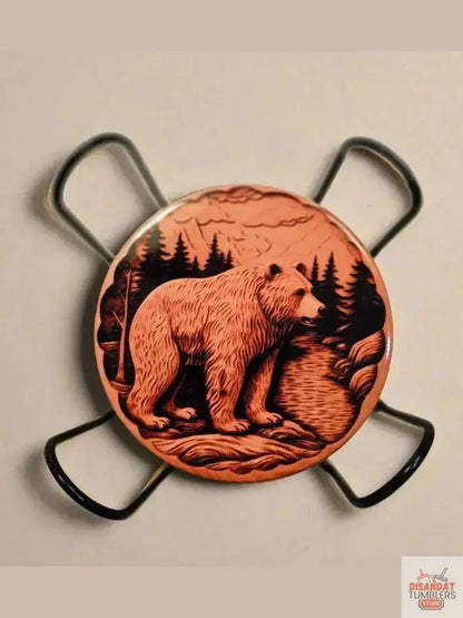 Wildlife 3 inch round Coasters Dis An Dat Tumbler Store