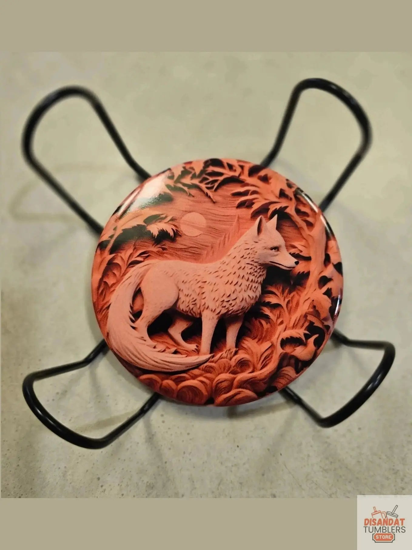 Wildlife 3 inch round Coasters Dis An Dat Tumbler Store