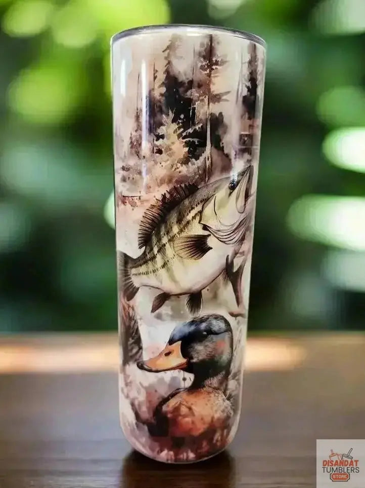 Wildlife fisherman 20oz Tumbler Dis An Dat Tumbler Store