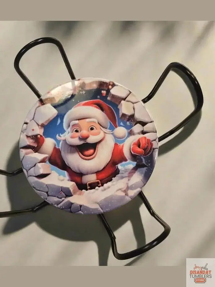 Winter Holiday Characters 3 Inch Round Coasters Dis An Dat Tumbler Store