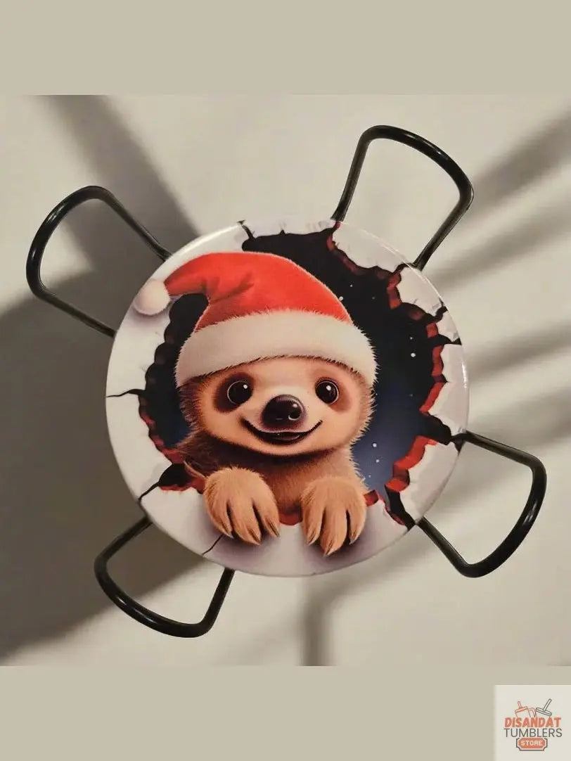 Winter Holiday Characters 3 Inch Round Coasters Dis An Dat Tumbler Store