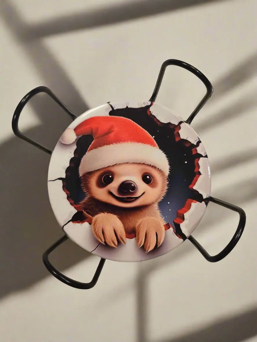 Winter Holiday Characters 3 Inch Round Coasters Dis An Dat Tumbler Store