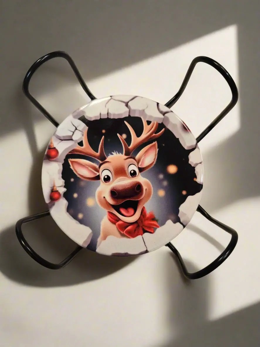 Winter Holiday Characters 3 Inch Round Coasters Dis An Dat Tumbler Store
