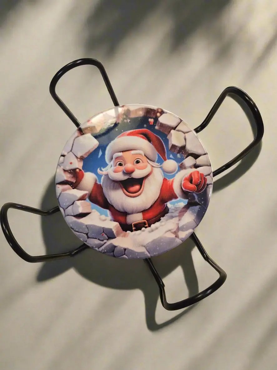 Winter Holiday Characters 3 Inch Round Coasters Dis An Dat Tumbler Store