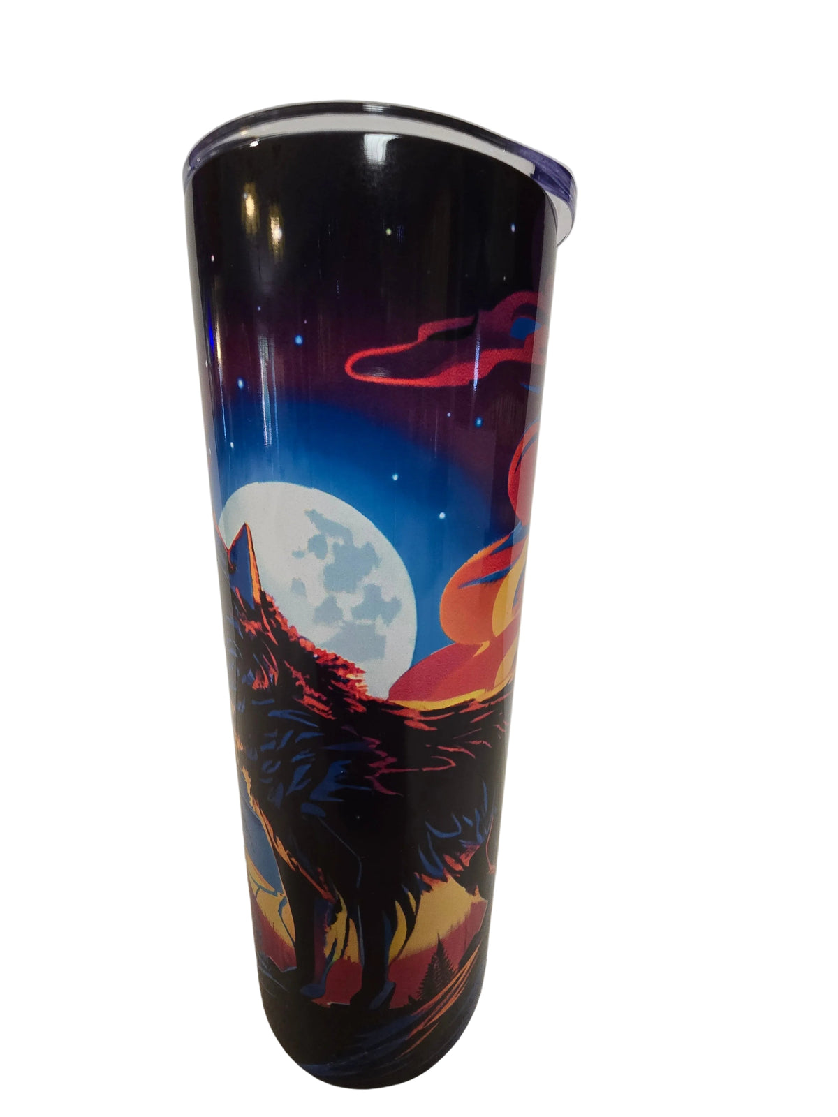 Wolf and Moon 20oz / 30oz Tumbler Dis An Dat Tumbler Store
