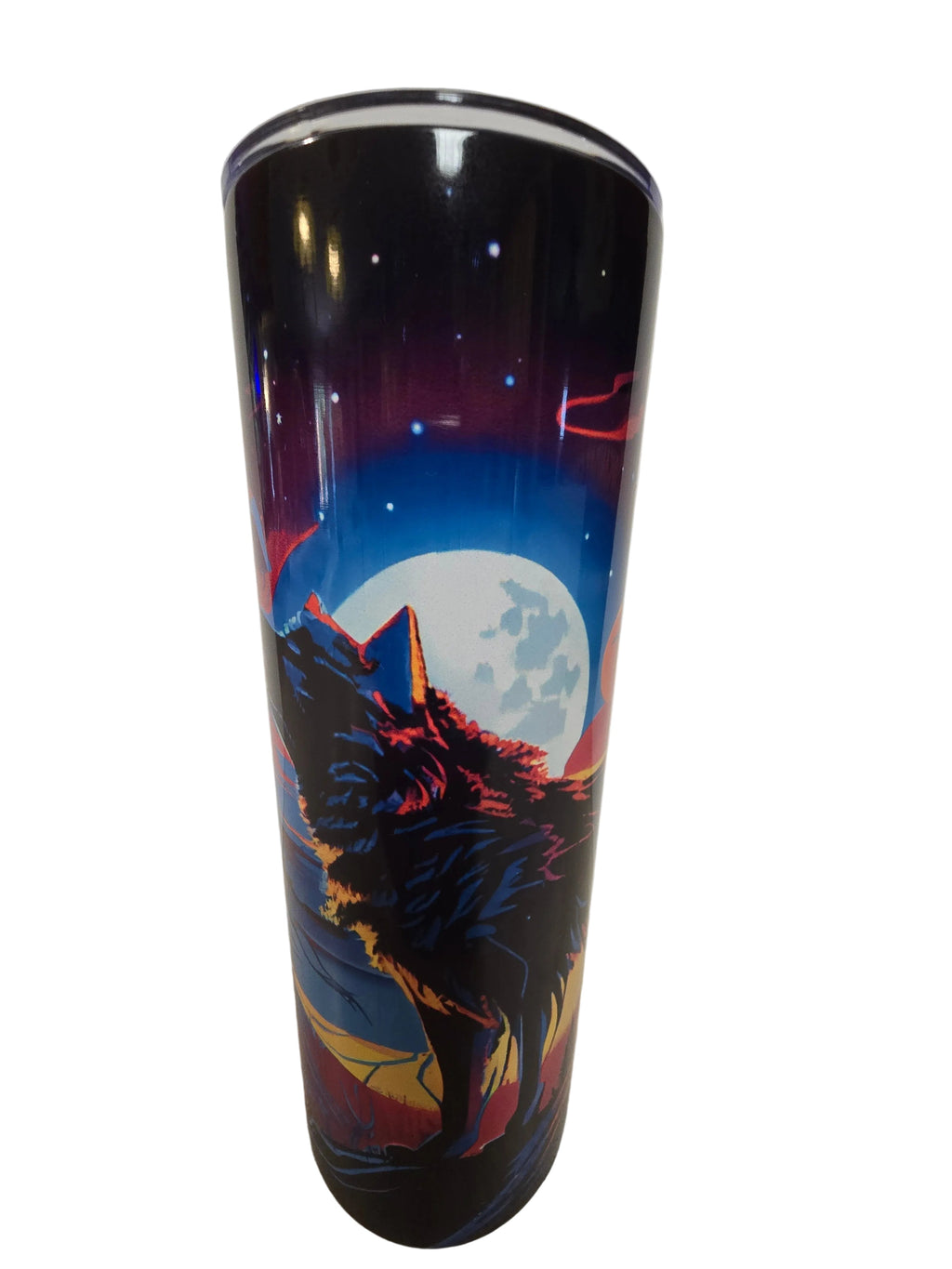 Wolf and Moon 20oz / 30oz Tumbler Dis An Dat Tumbler Store