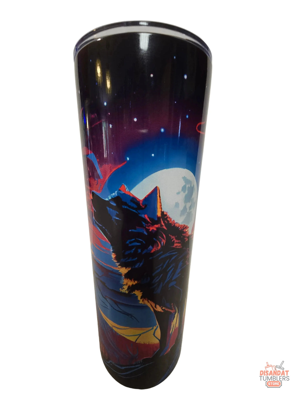Wolf and Moon 20oz / 30oz Tumbler DisAnDat