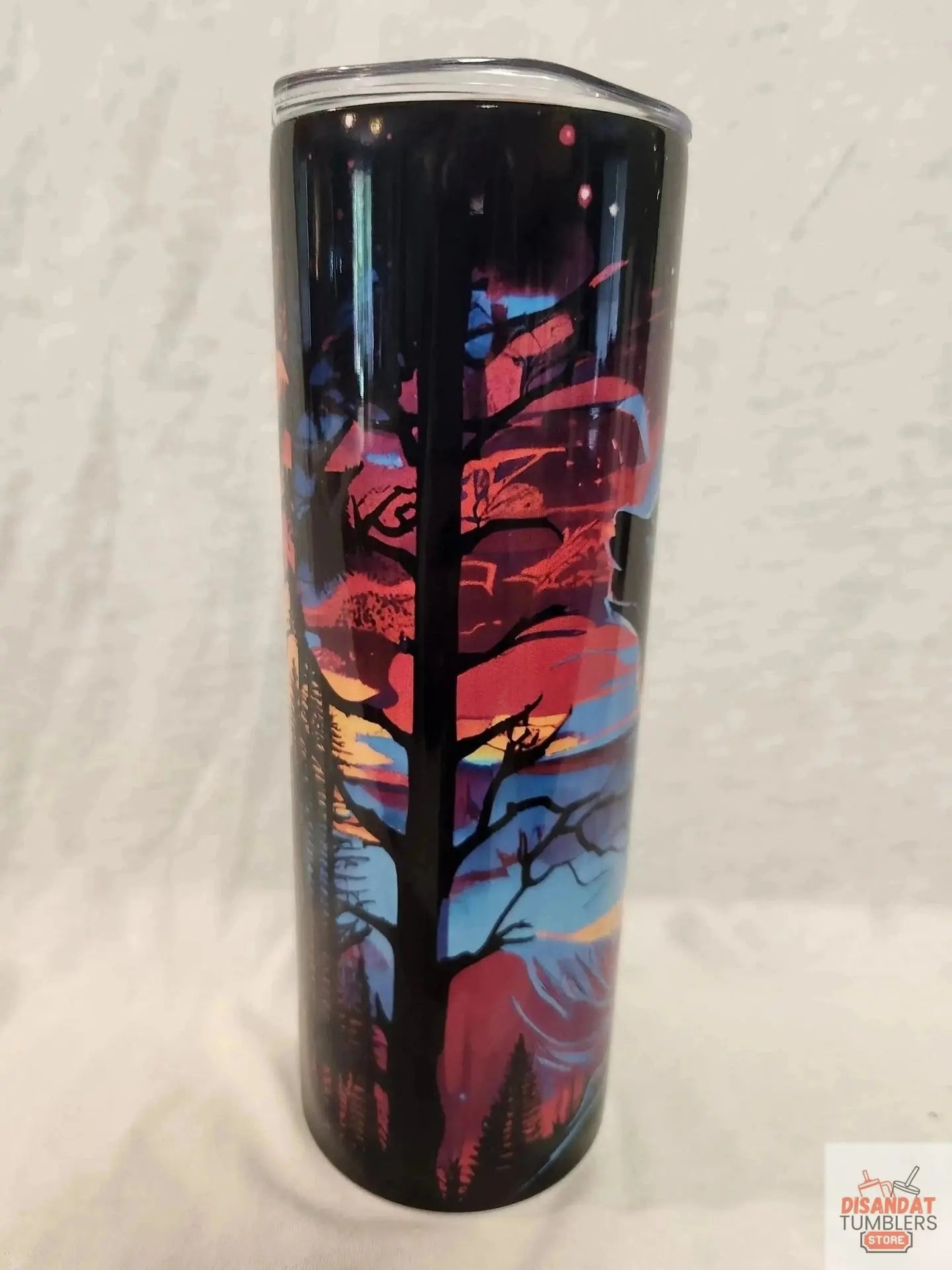Wolf and Moon 20oz Tumbler DisAnDat
