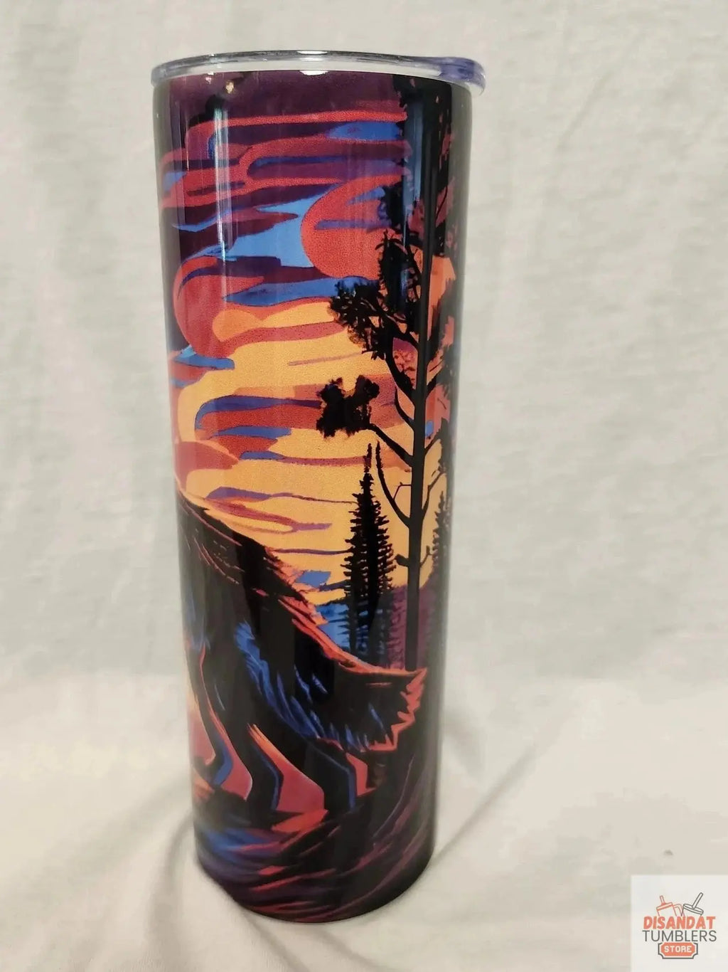 Wolf and Moon 20oz Tumbler DisAnDat