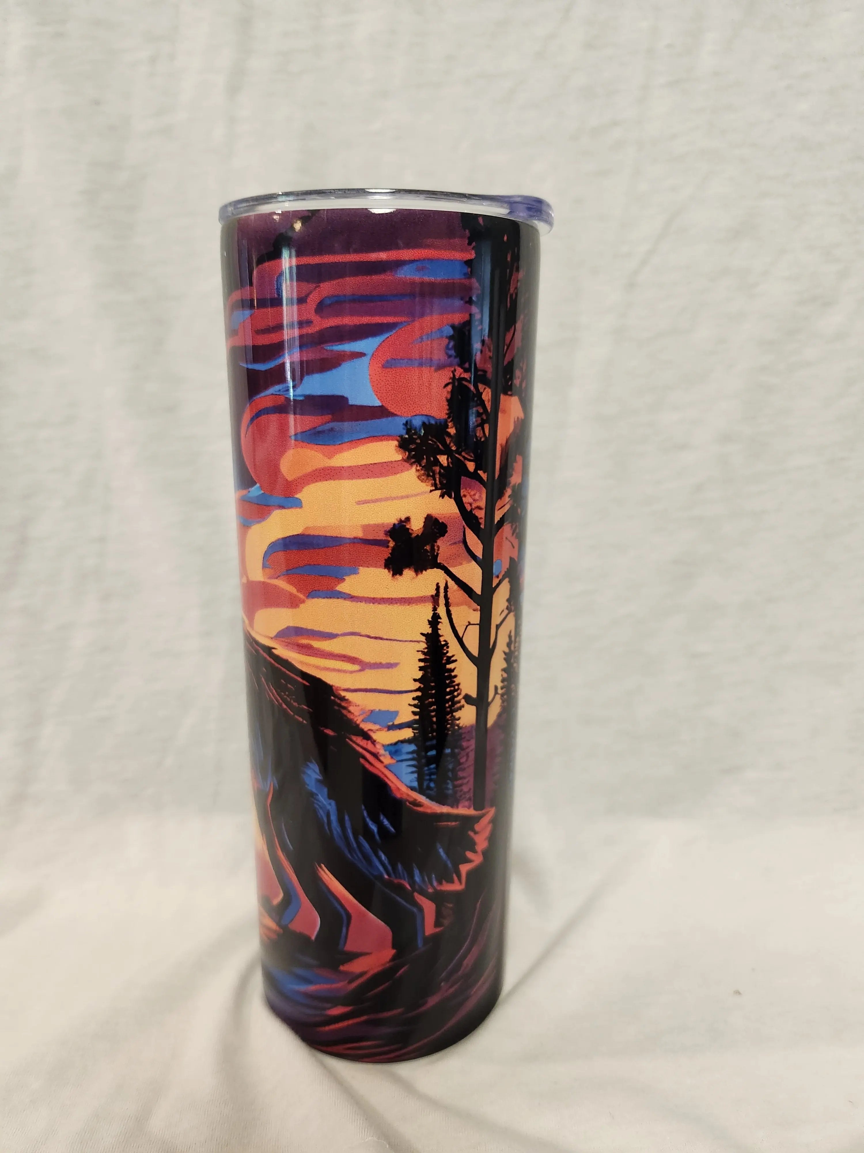 Wolf and moon 20oz Tumbler A Little Dis An Dat