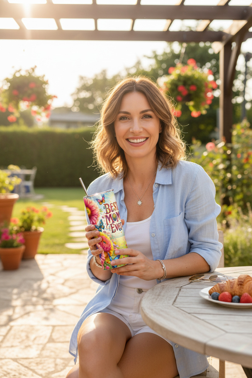 Best Mom Ever Sunflower - Lifestyle