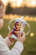 Circus Dragon sippy cup toddler lifestyle