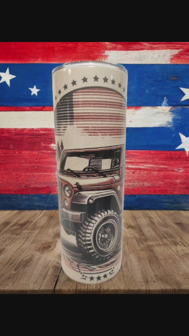 American Jeep 20oz Tumbler