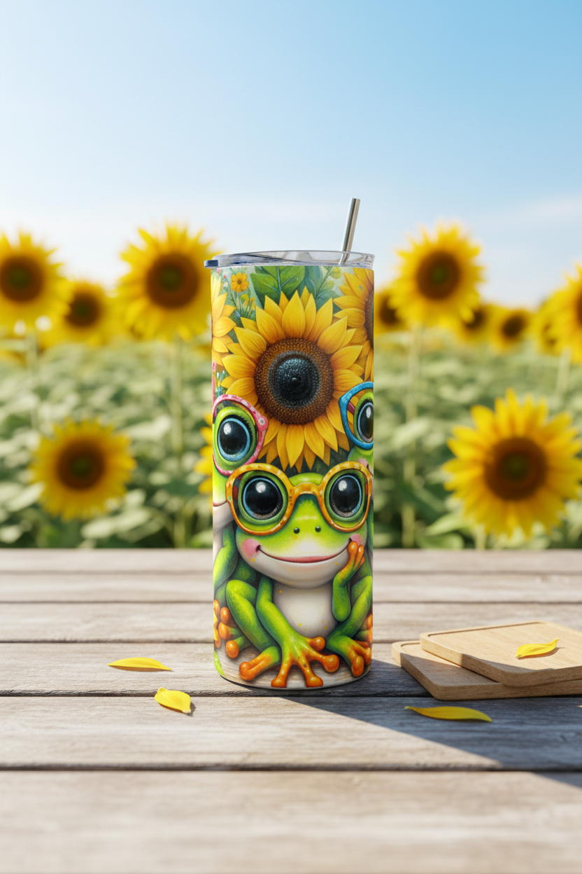Sunglass Frogs Mockup