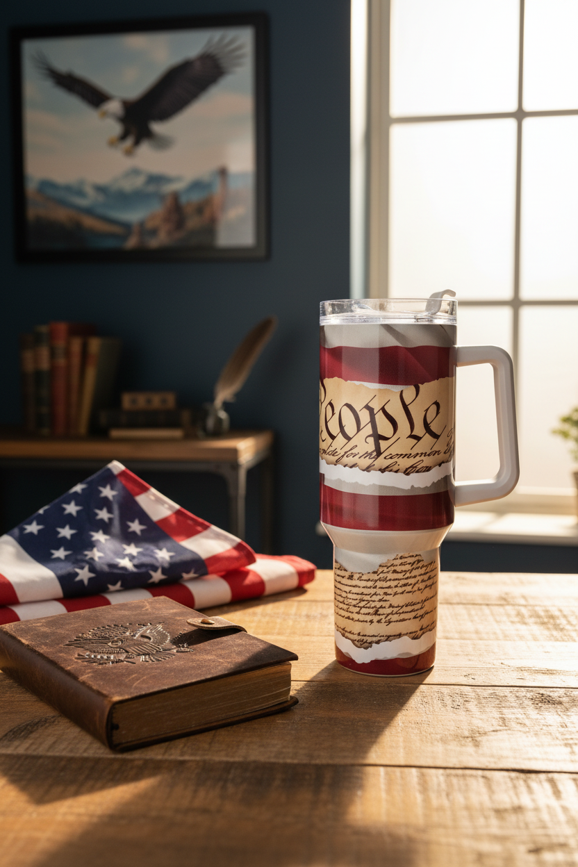 We the People Tumbler - Desk